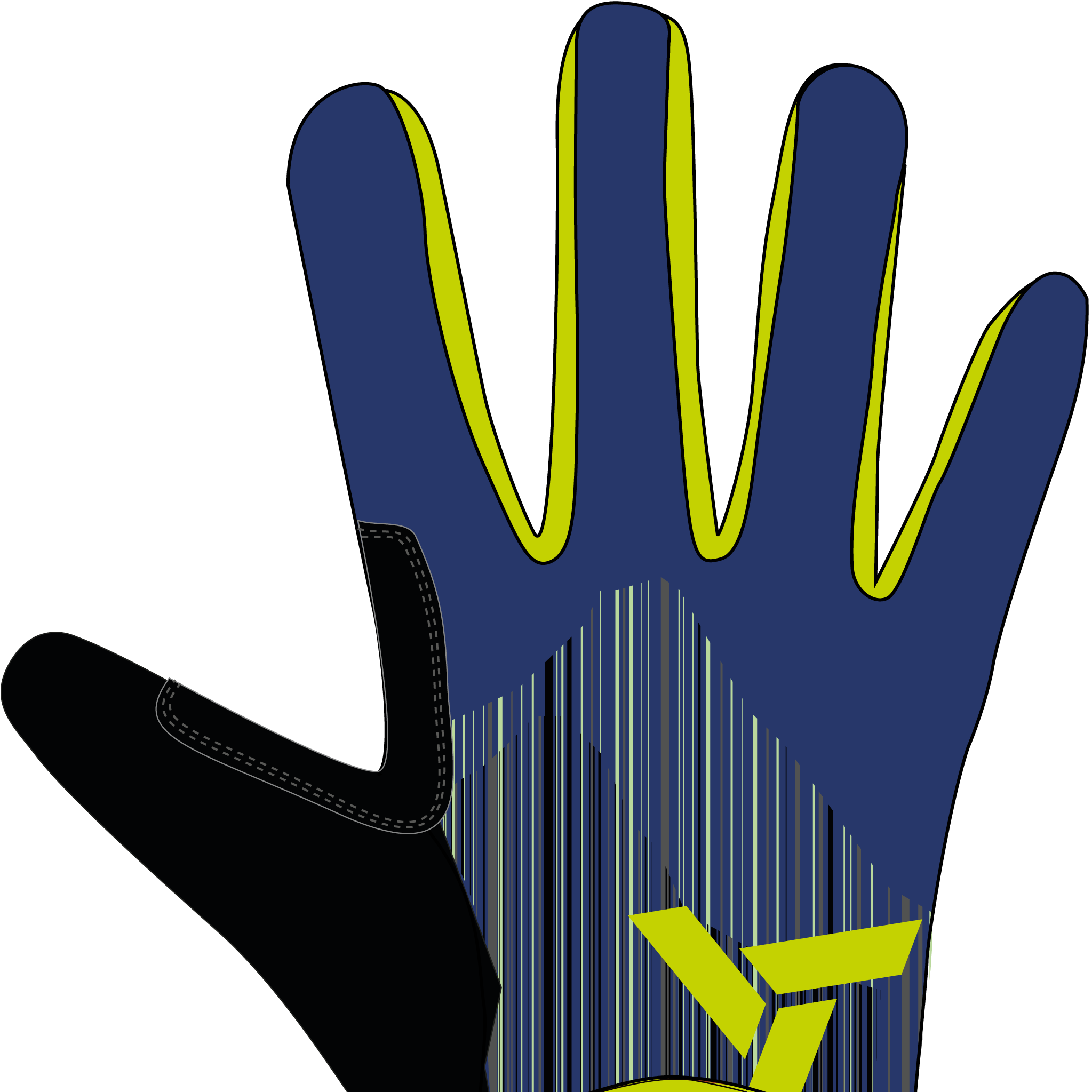 Silvini kids gloves CA2270 Calvi