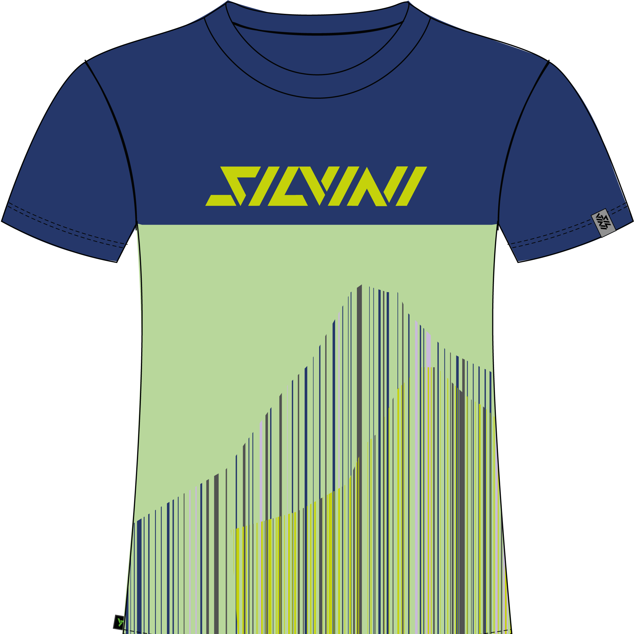 Dětský dres Silvini CD2283 Denni