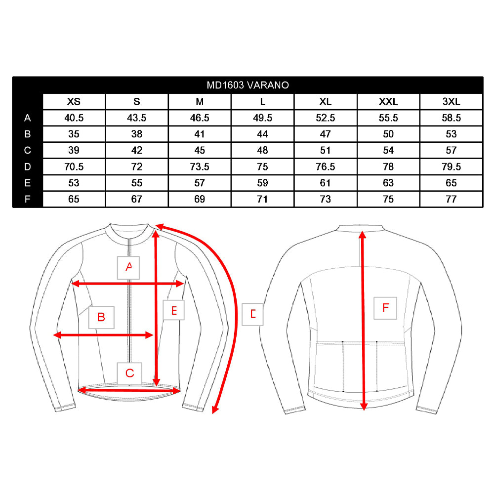 Silvini men's jersey MD1603 Varano