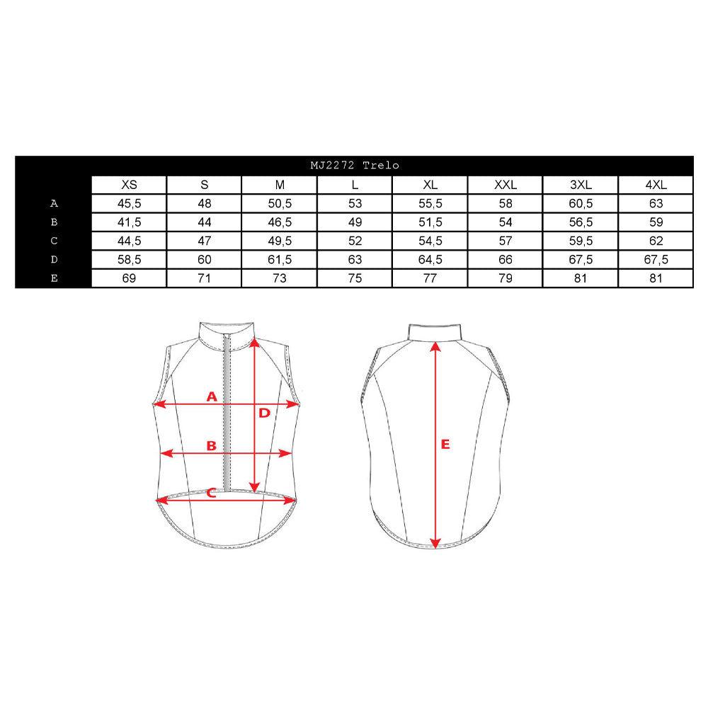 Silvini men's vest MJ2272 Trelo